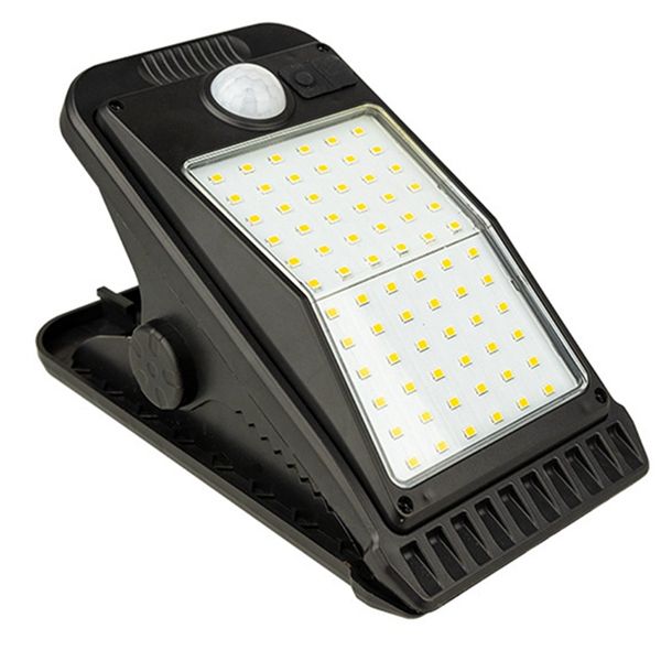 Solar Clamp Light 112 LED Garden Human Induction Lighting Garden