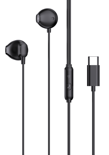 TechZA Type-C Wired Earphones with Microphone - USB-C Headphones -TZHF01