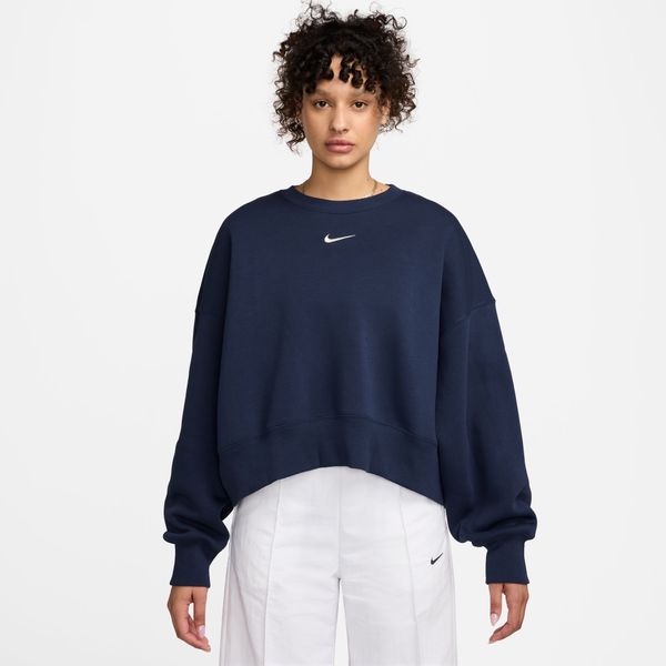 Nike Women's Sportswear Phoenix Fleece Over-Oversized Crew-Neck Sweatshirt