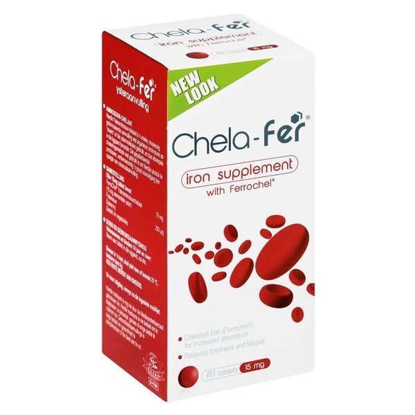 Chela-Fer 15Mg Tablets 60