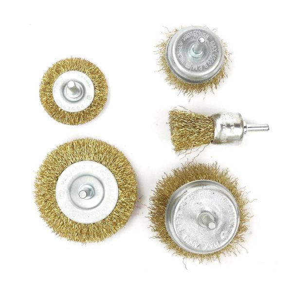 Wire Brush Set 5 Piece - 3 Pack