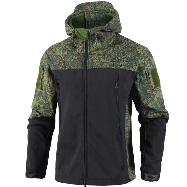 Men's Windproof Water Resistant Winter Jacket Softshell Tactical Jacket