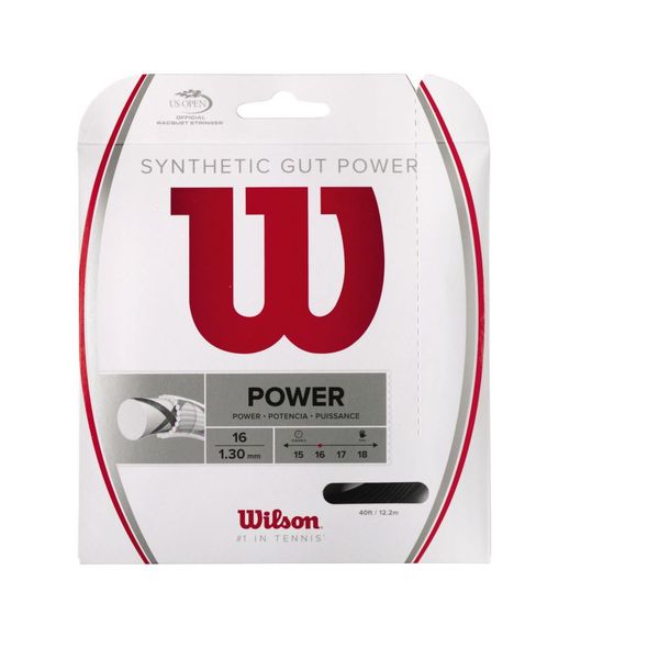 Wilson Synthetic Gut Power 16 Tennis String Set