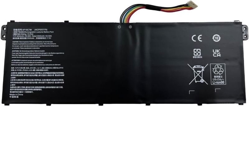 Vibrant Battery for Acer Spin 5 SP513-54N (AP18C7M)