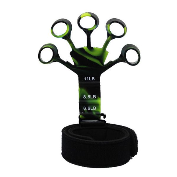 5-Rings Hollow Camouflage Resistance Grip Rings Workout Equipment
