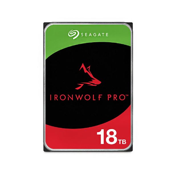 Seagate IronWolf Pro NAS 18TB SATA 6Gb/s 256MB 3.5 Inch Helium Internal NAS