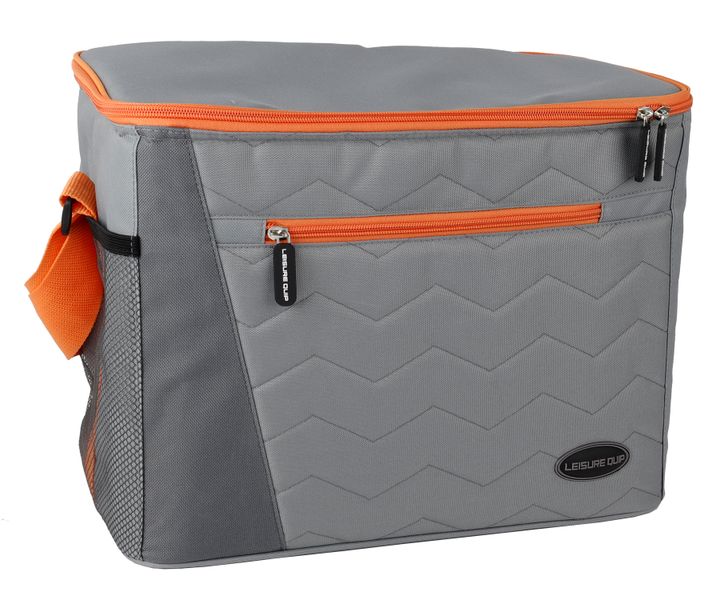 Leisure-Quip 40Can Quilted Cooler Bag - Orange