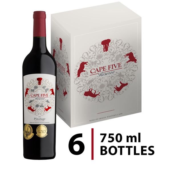 Stellenview - Cape Five Reserve Pinotage 2022 6 x 750ml
