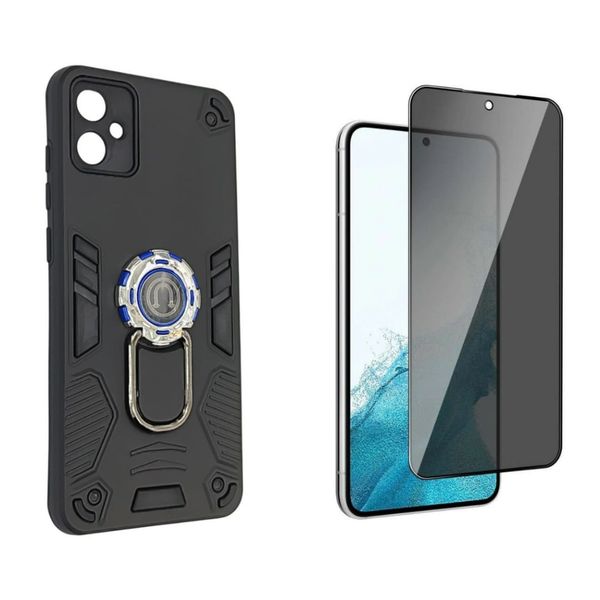 New Hard Cover &amp; matte Privacy Glass Combo Compatible with Honor 200 Lite