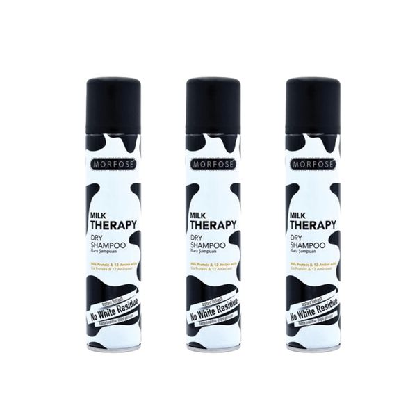 Morfose Milk Therapy Dry Shampoo 3-Pack - Nourish &amp; Refresh