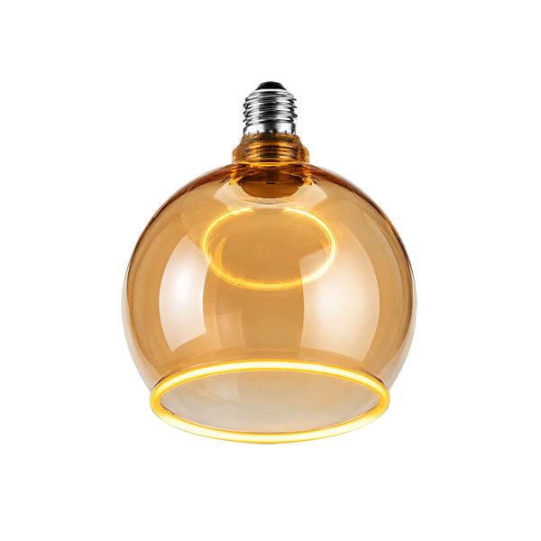 ACDC - 4W G125 DNA LED Ring Lamp E27 Amber Glass 230VAC