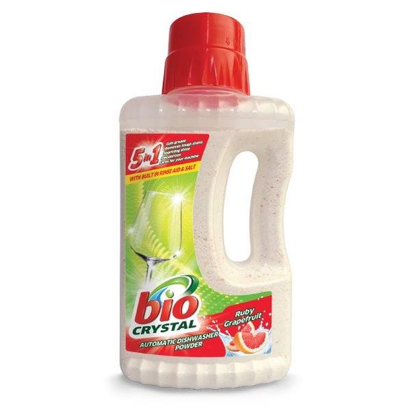 BioCrystal 5 In 1 Ruby Grapefruit Automatic Dishwasher Powder 1kg