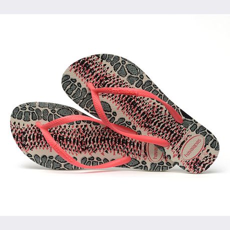 Havaianas slim orders animal coral