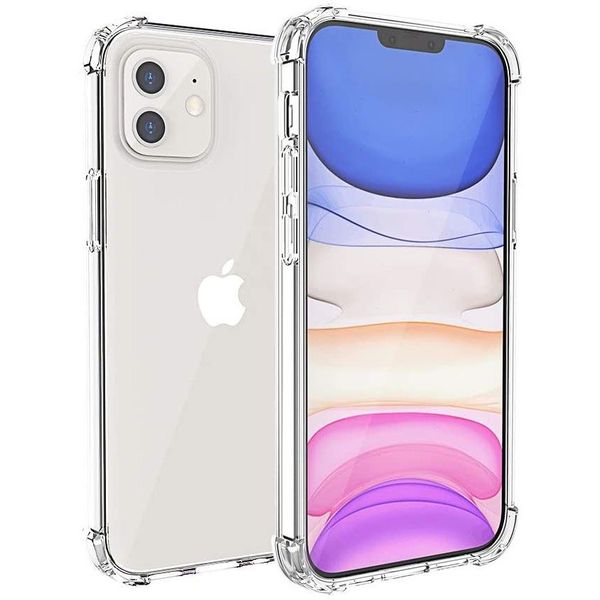 URK iPhone 12 Mini Shockproof Transparent Case