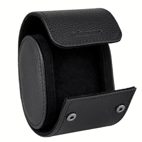 Luxury Genuine Leather Watch Travel Roll Case