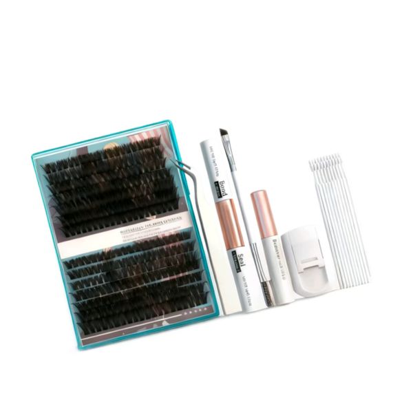 Natural Waterproof False Eyelashes Set 10-16mm Contains 280Eyelash Clusters