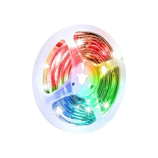 16.4 ft LED Strip Light Roll with Flexible Adhesive Backing - Multicolor