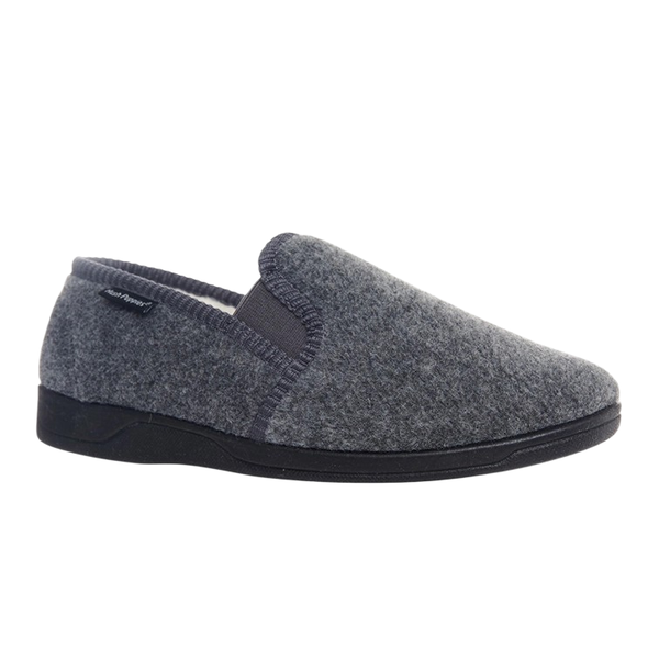 Hush Puppies Johnny Slippers Grey