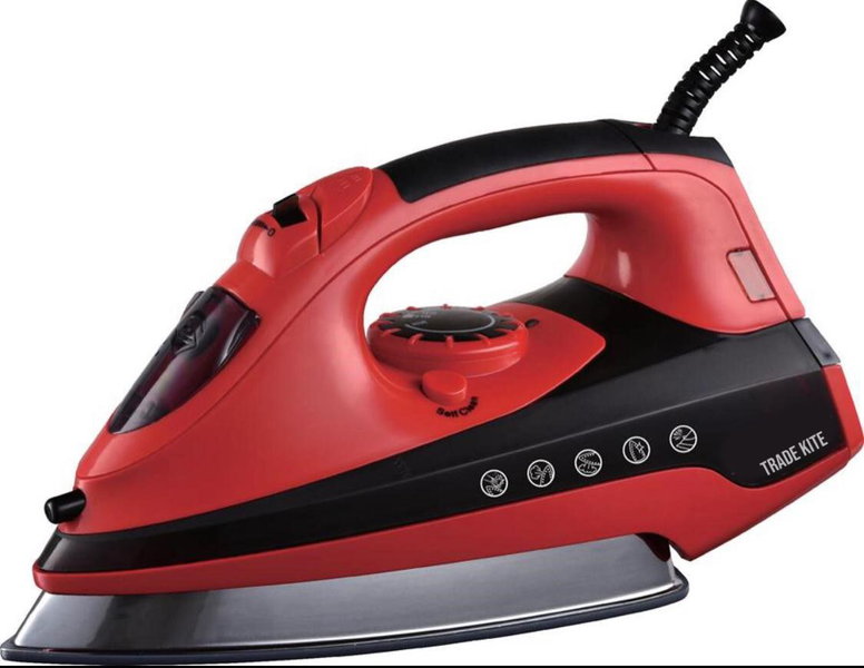 Trade Kite 2000W Steam Iron - Vertical Steam, Self-Cleaning, Multiple Color