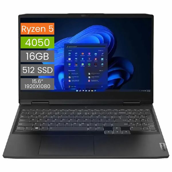 Lenovo IdeaPad Gaming 3 Laptop Ryzen 5 - 16GB RAM - RTX 4050 - 512 SSD