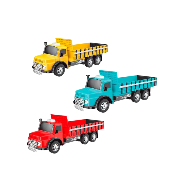 Pull Back Dumper Toy Truck for Kids- Set Of 3