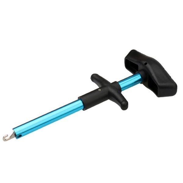 T-Shaped Aluminum Fish Hook Remover, Saltwater Resistant 24cm