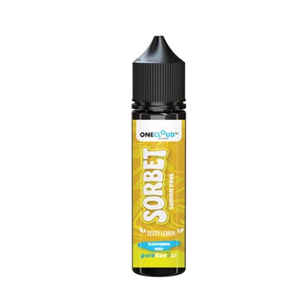 One Cloud Sorbet MTL/Salt Vape Longfill DIY Flavour (30ml-60ml)-Lemon Peel