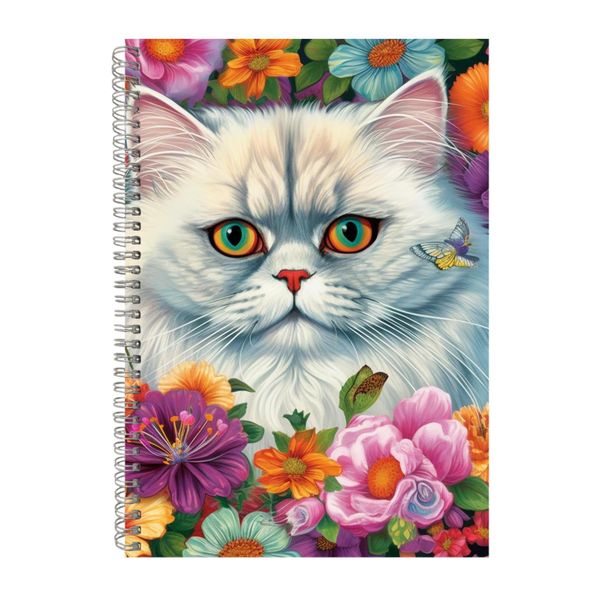 PERSIAN CAT Ninji Gift Idea A4 Notepad 235