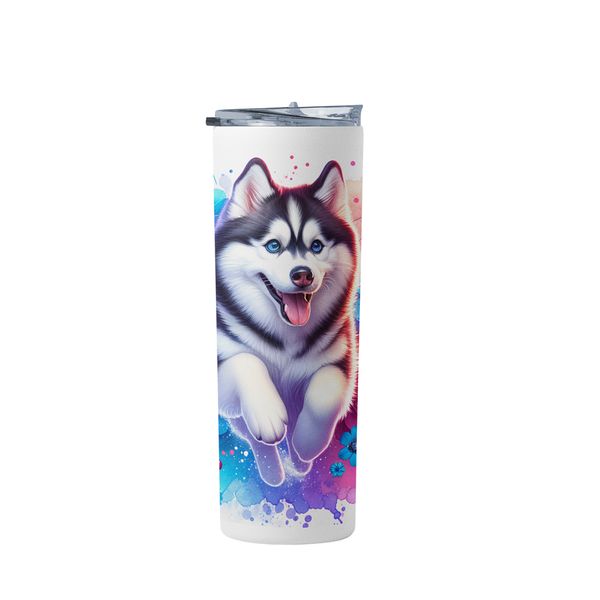 Frost And Florals Double Wall Stainless Steel Travel Tumbler 900ml