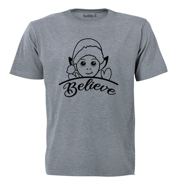 Believe - Christmas Elf - Adults - T-Shirt