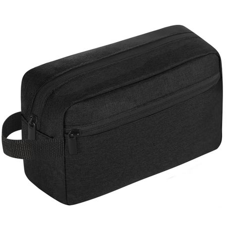 Travel Toiletry Bag for Women & Men-Hanging Cosmetic Bag, Black, 22x16x10cm Image