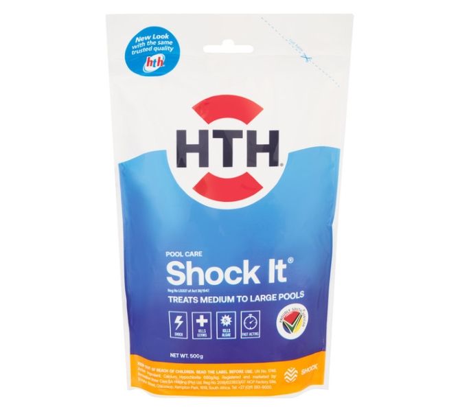 Shock IT 500 g - Fast-Acting Pool Treatment for Germ and Algae Elimination