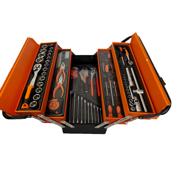 85-Piece Tool Kit with Toolbox Storage Case