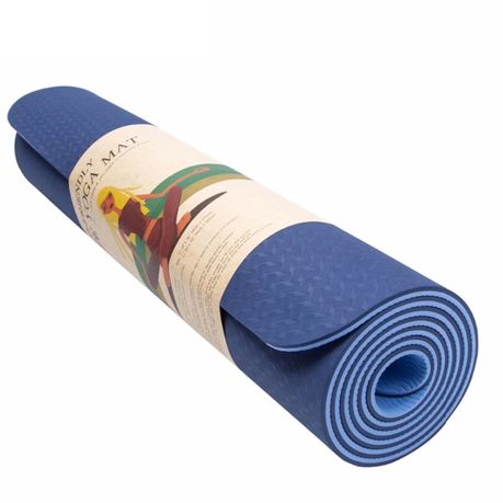 Extra-Thick Yoga Mat - Durable Exercise Foam Mat, Shop Today. Get it  Tomorrow!