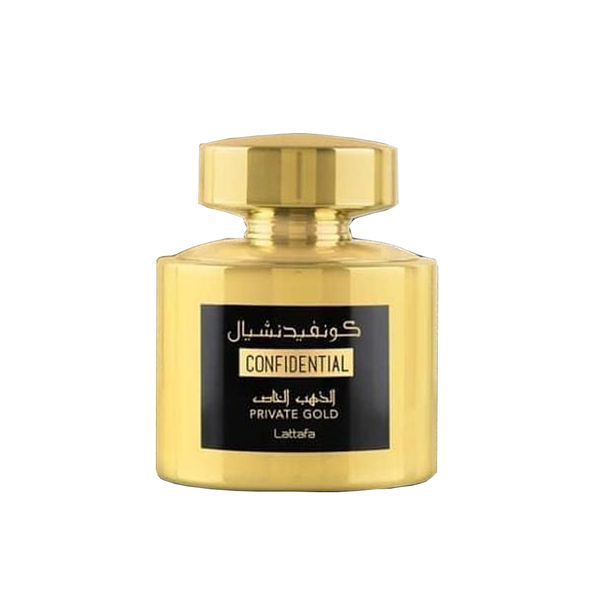 Confidential Private Gold By Lattafa Perfumes - 100ml