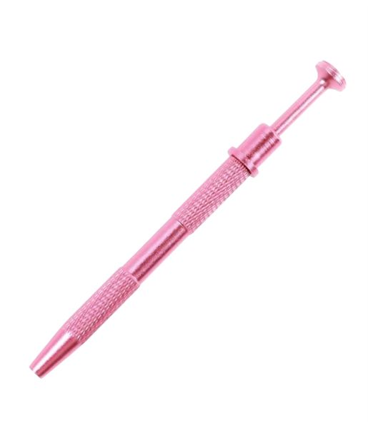 Pink Crystal Prong Tweezers