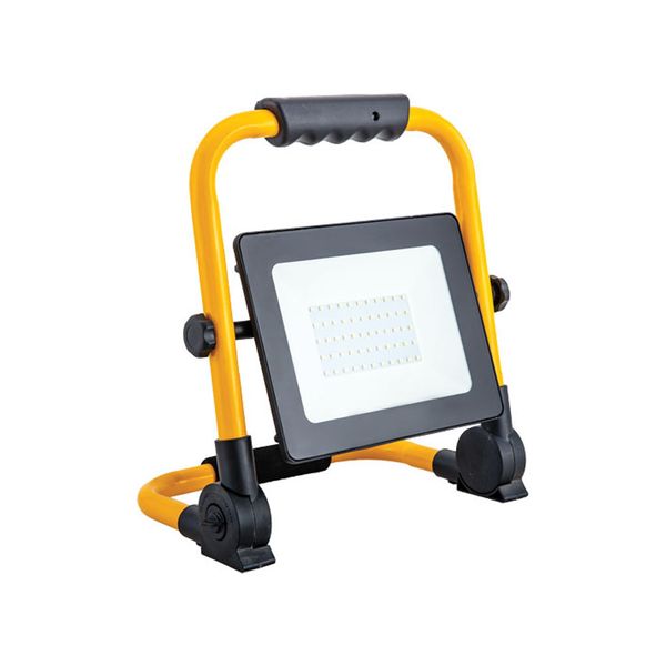 ACDC - 85-265VAC 50W Cool White LED Flood Light With Stand IP65