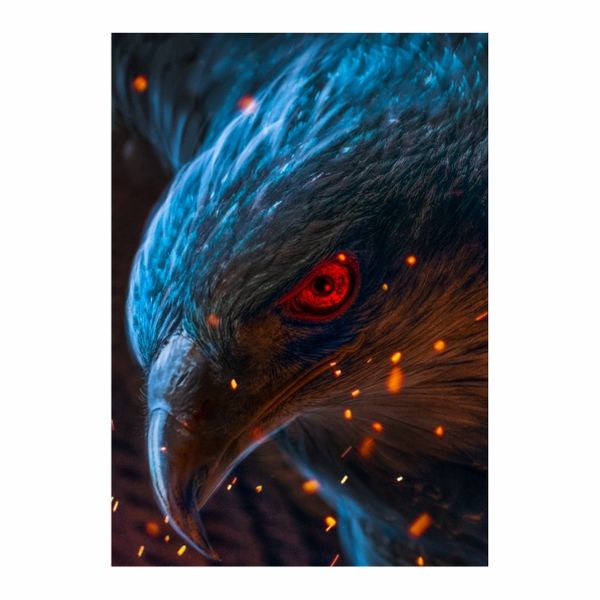 Evil Eagle Red Eye - A1 Poster