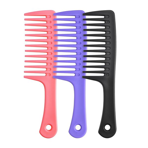 Wide Tooth Comb and Large Hair Detangling Comb,Wet Brush Comb for Styling
