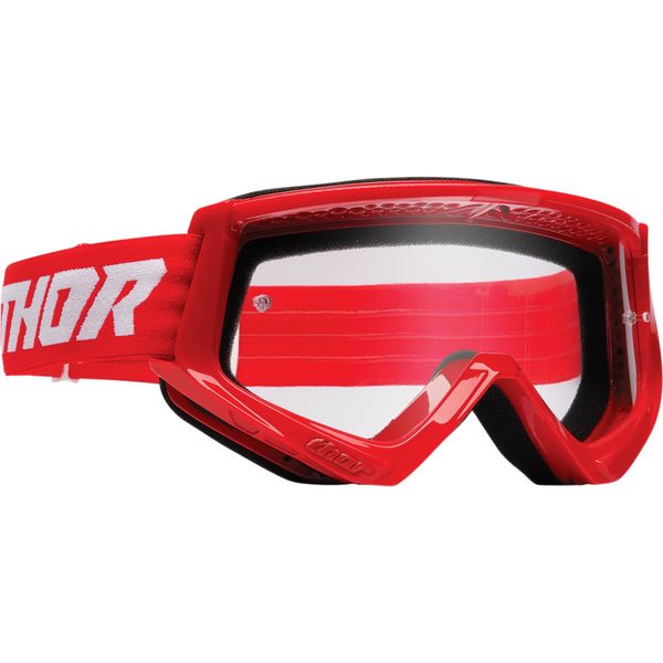 Thor Combat Racer Red/White Goggle image