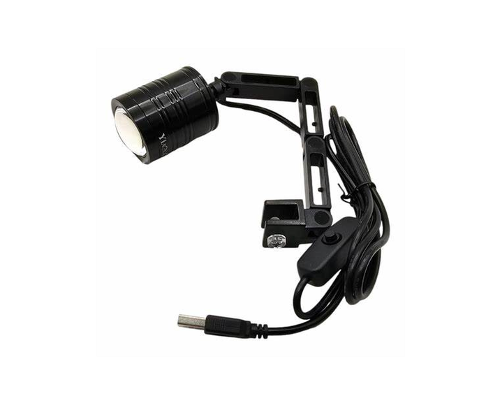 Mini Aquarium Spotlight H3 - Clip-On LED Light for 20-30cm Tanks (6W)