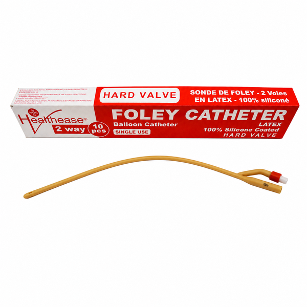 2-Way Silicone Coated Sterile Foley Catheter 5-10ml 5 Pack