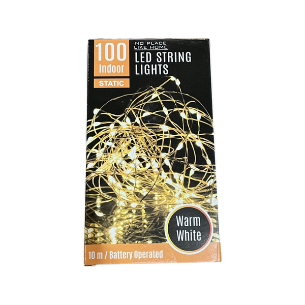 LED Fairy Lights 100 Indoor Warm White