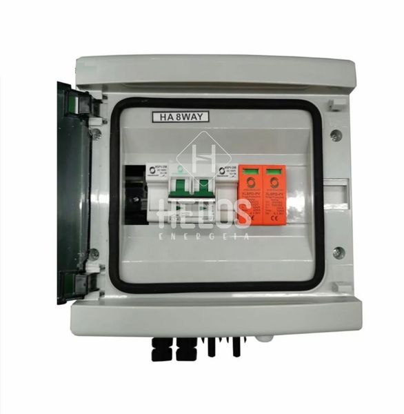 IP65 1 IN 1 OUT 1 Strings Array 16A 100V DC Solar PV Array Combiner Box
