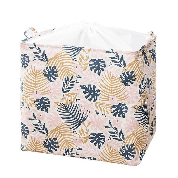 Large Capacity Foldable Drawstring Laundry And Household Storage Basket