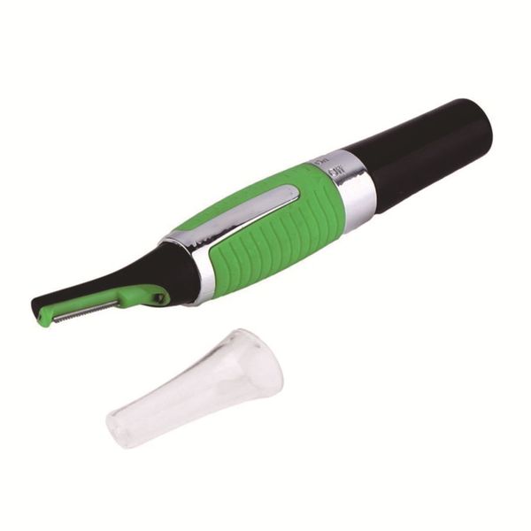 Green Electric Hair Trimmer, Beard Razor for Men with Protective Cap