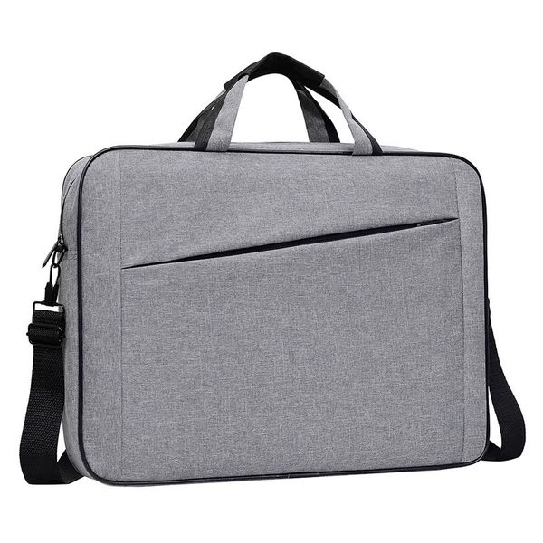 15.6Inch - Laptop Bag With Shoulder Strap - Grey-572