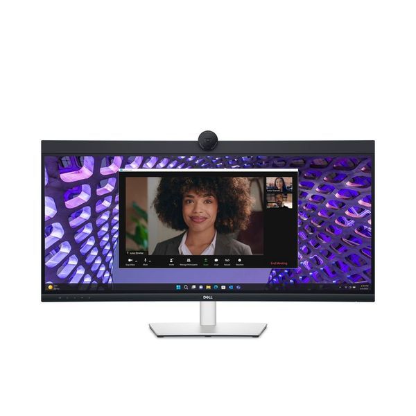 Dell P3424WEB 34" WQHD (3440x1440) Curved Video Conferencing Monitor