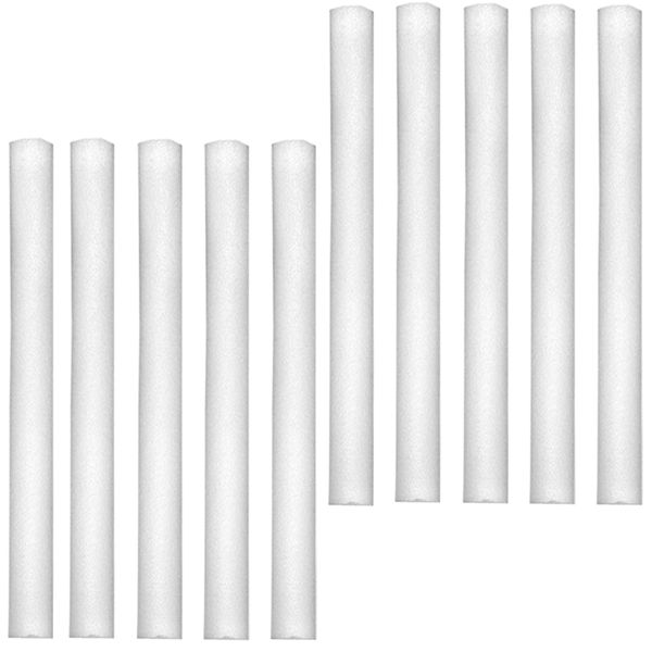 10 Pack LED Glow In The Dark Foam Sticks Bulk Neon Party Supplies