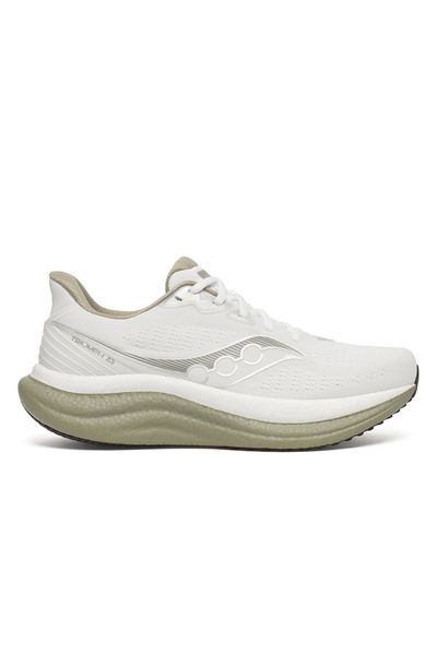 Saucony Men's Triumph 23 Road Running Shoes - White/Laurel